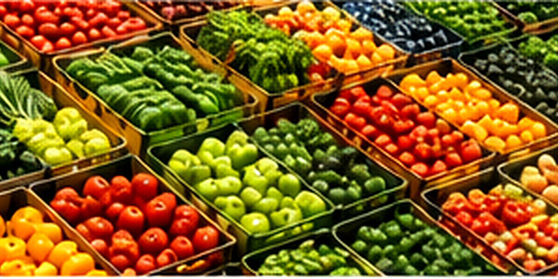 Fresh produce market